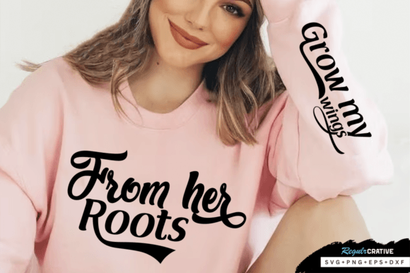 From Her Roots Sleeve SVG Review